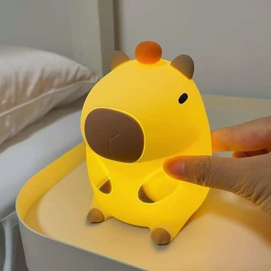 Luminária Capivara em Silicone